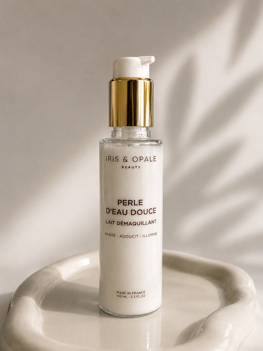 Hodvábne čistiace mlieko sladkovodná perla, 100ml
